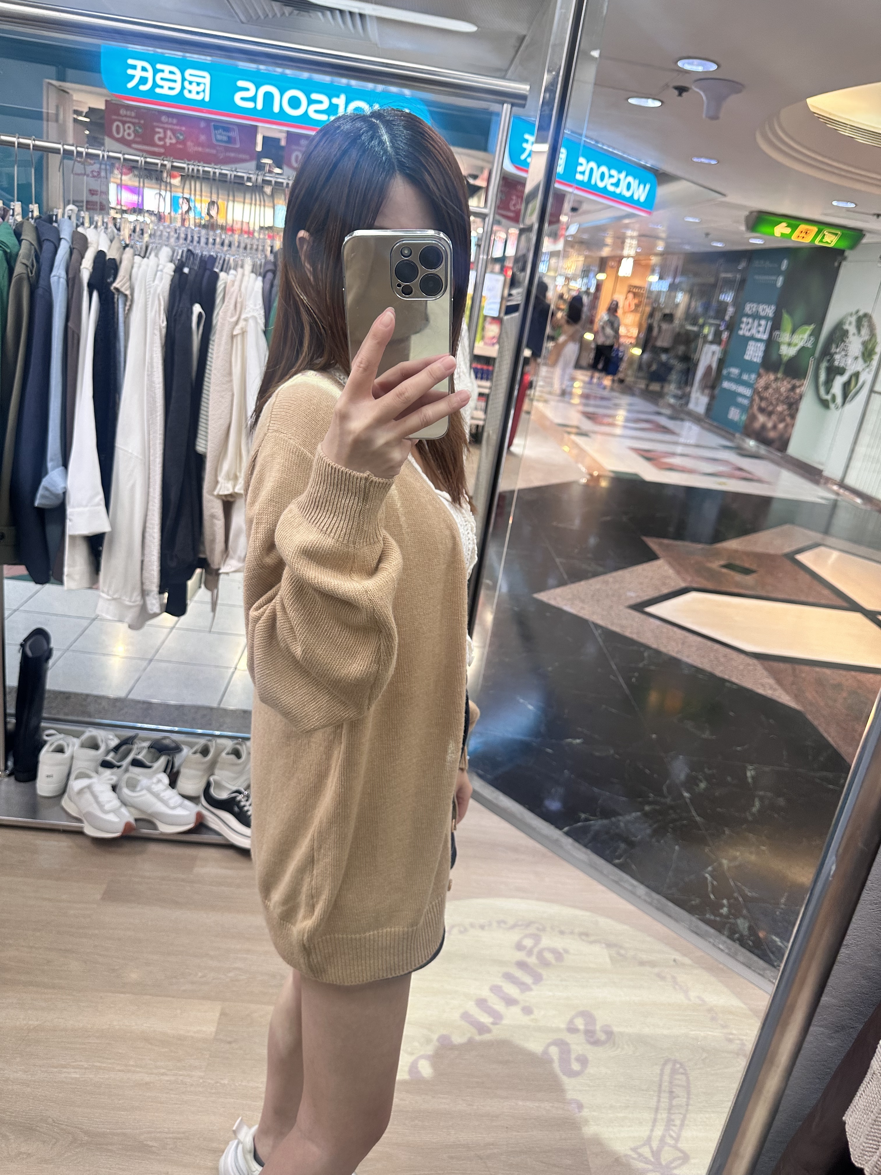 羊絨開胸外套(14778)