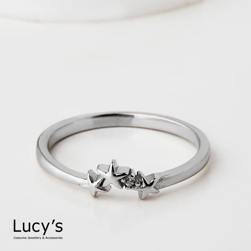 925純銀 繁星 戒指 (121883)