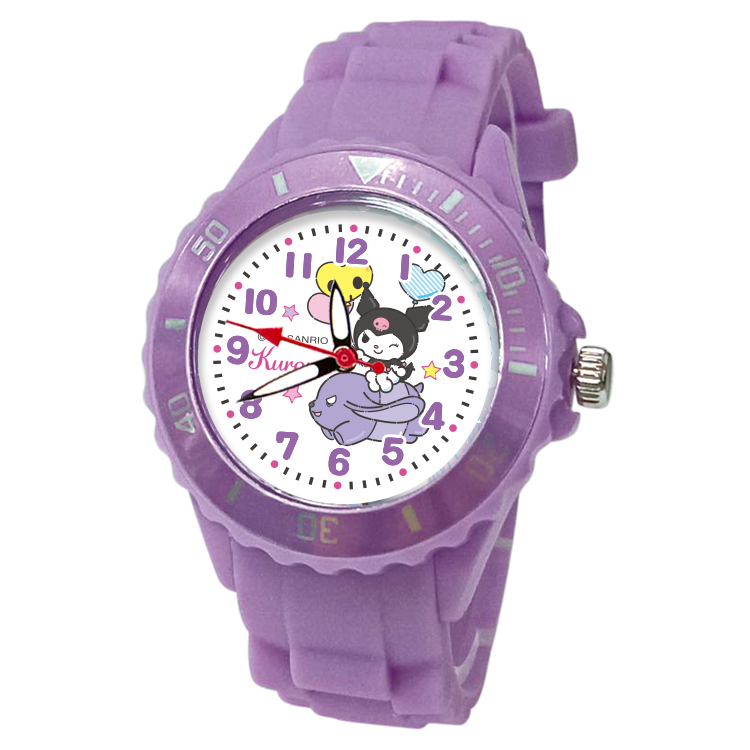【三麗鷗Sanrio】酷洛米運動彩帶手錶 (S7-3011)