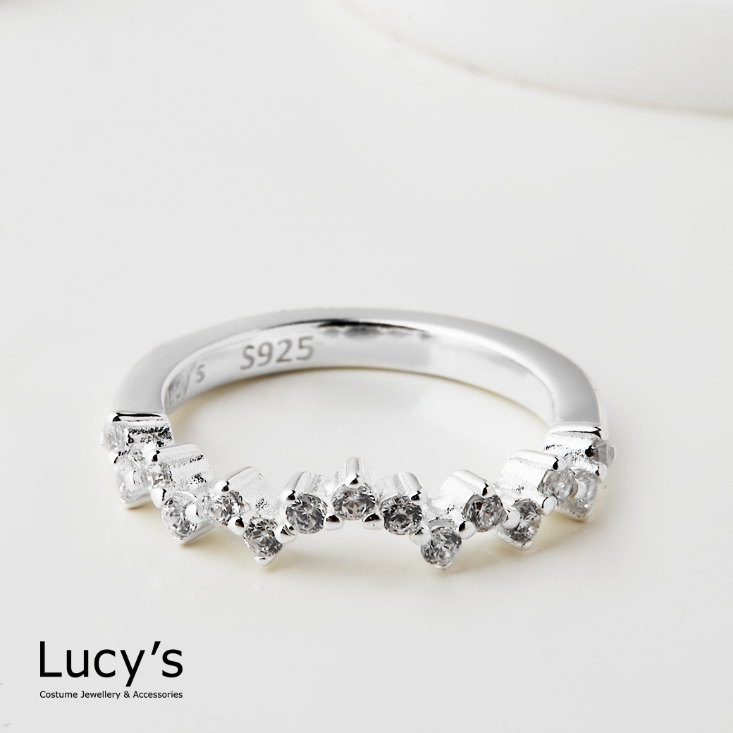 925純銀 星序曲 戒指 (124922)