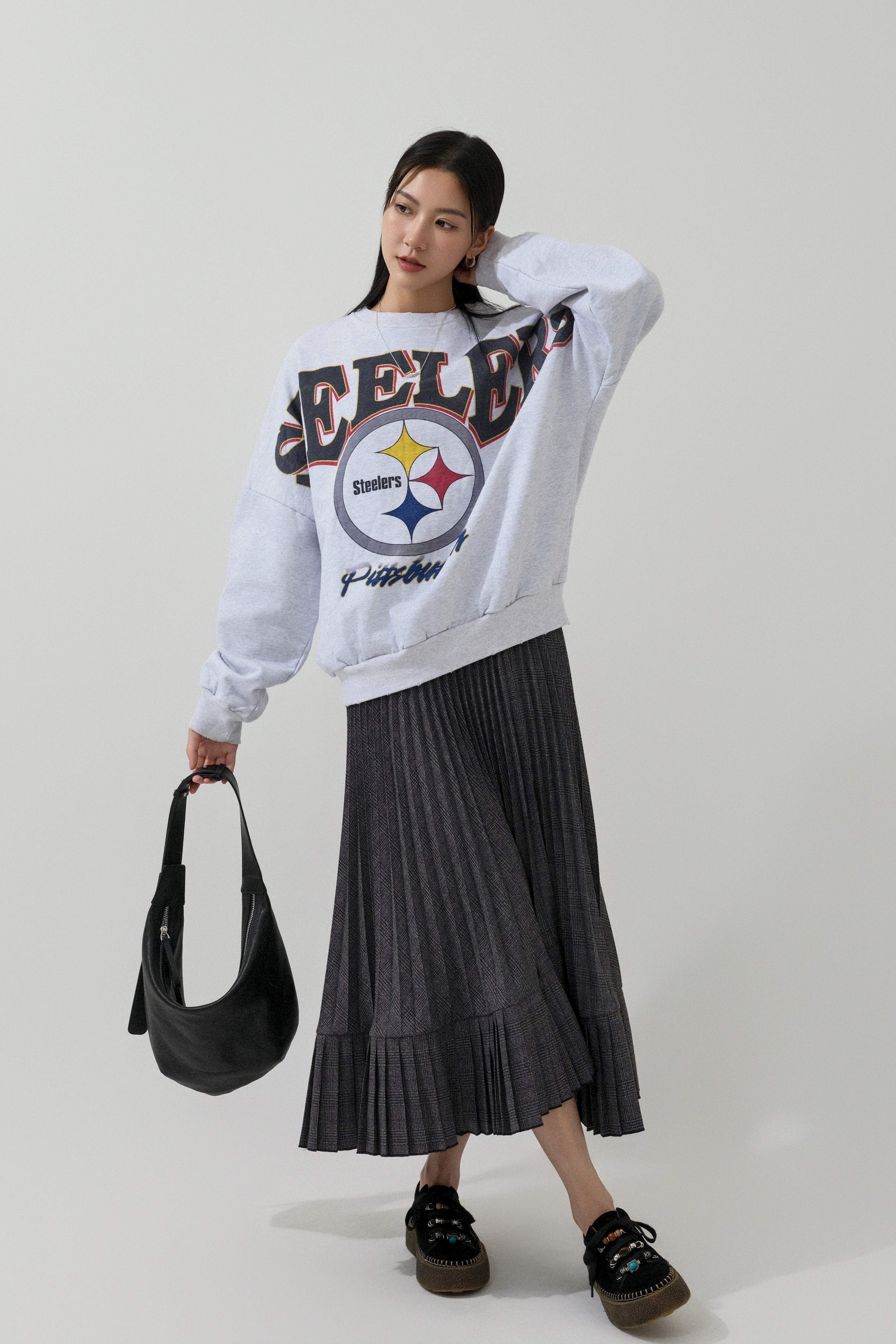 古著彩印花oversize衛衣（現貨款式）