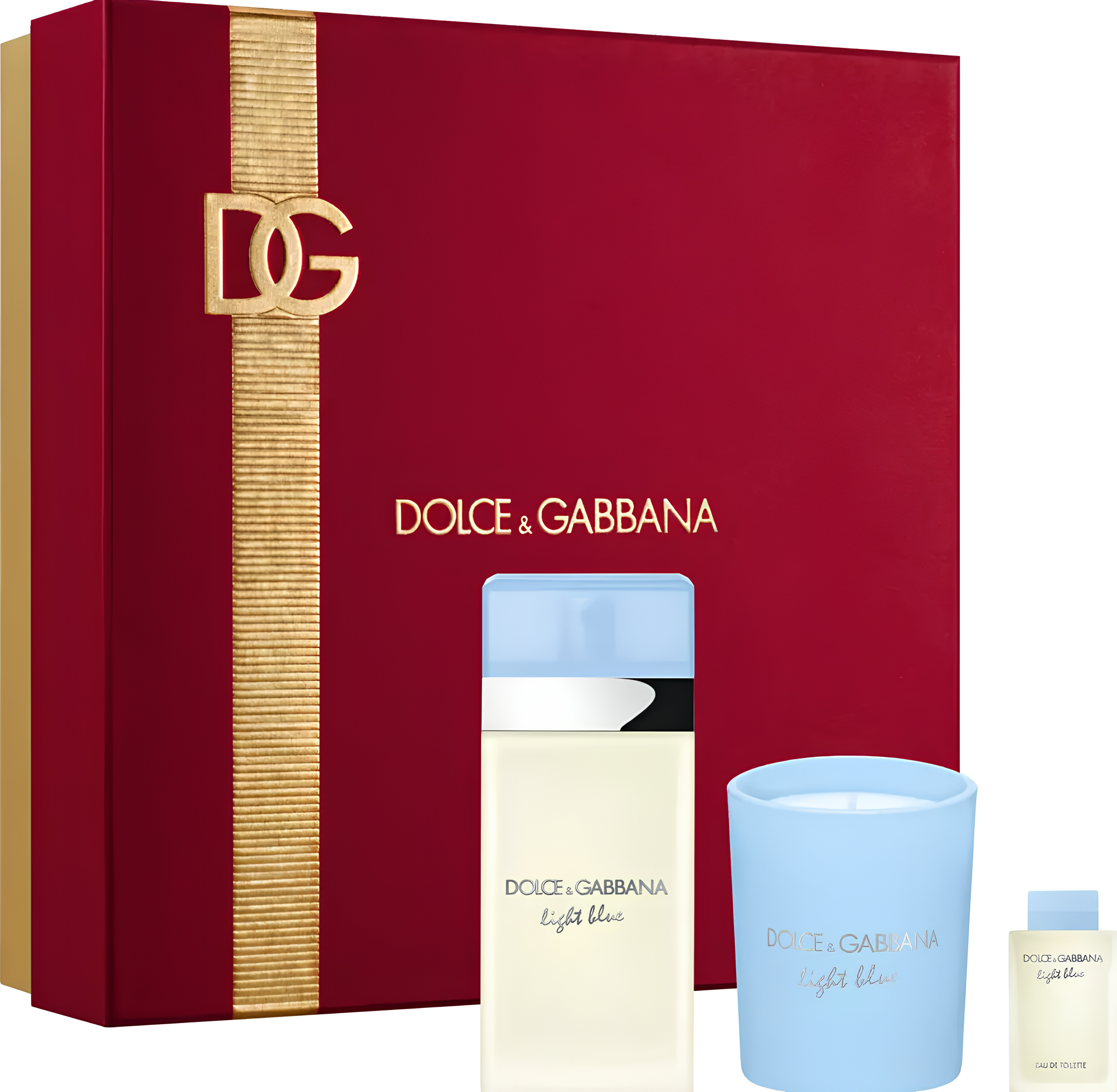 【直播】AC091696 DOLCE & GABBANA 禮品組(LB EDT 50ML+CANDLE +MINI EDT)