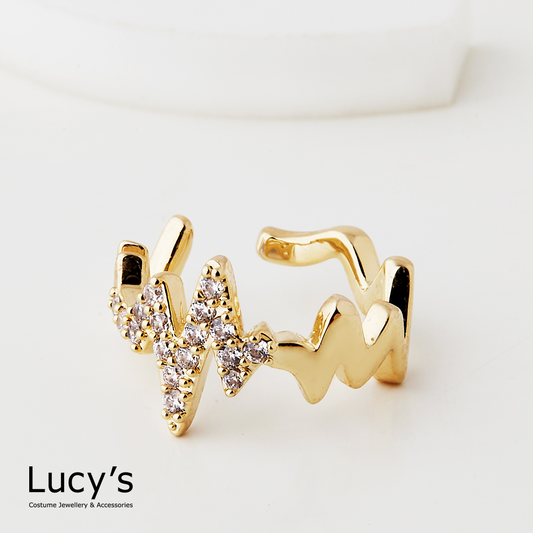 心電圖 耳骨夾 (二色) (121314/121315)