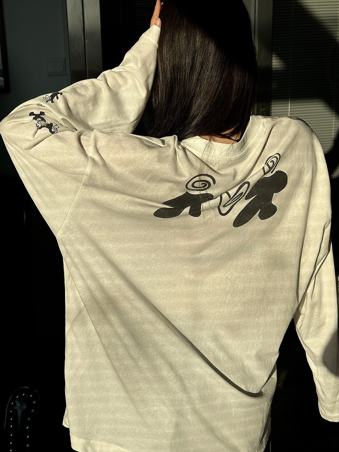 MEDM 神祕主義印花Logo 長袖T