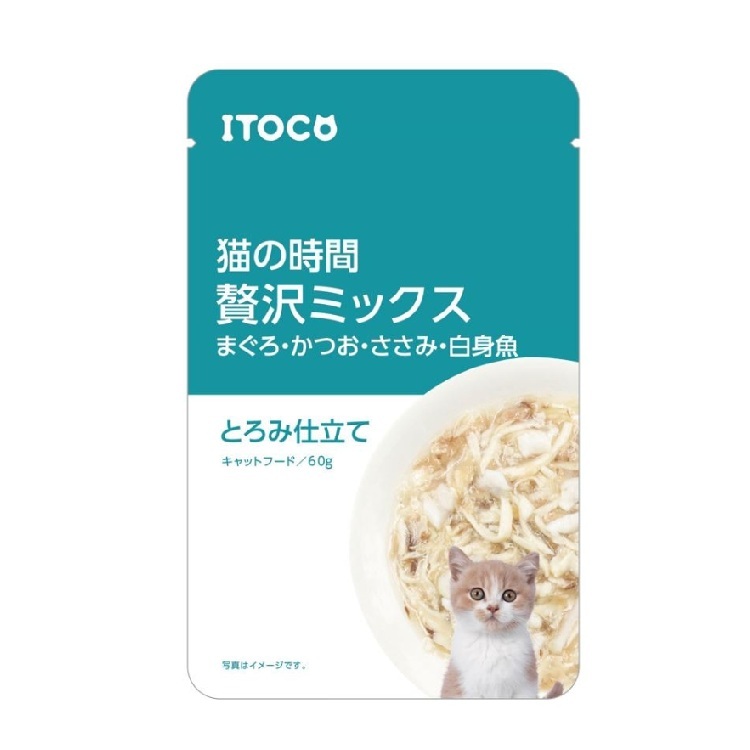 ITO CO 貓之時間 吞拿魚 鰹魚 雞肉 白身魚 濕糧 60g
