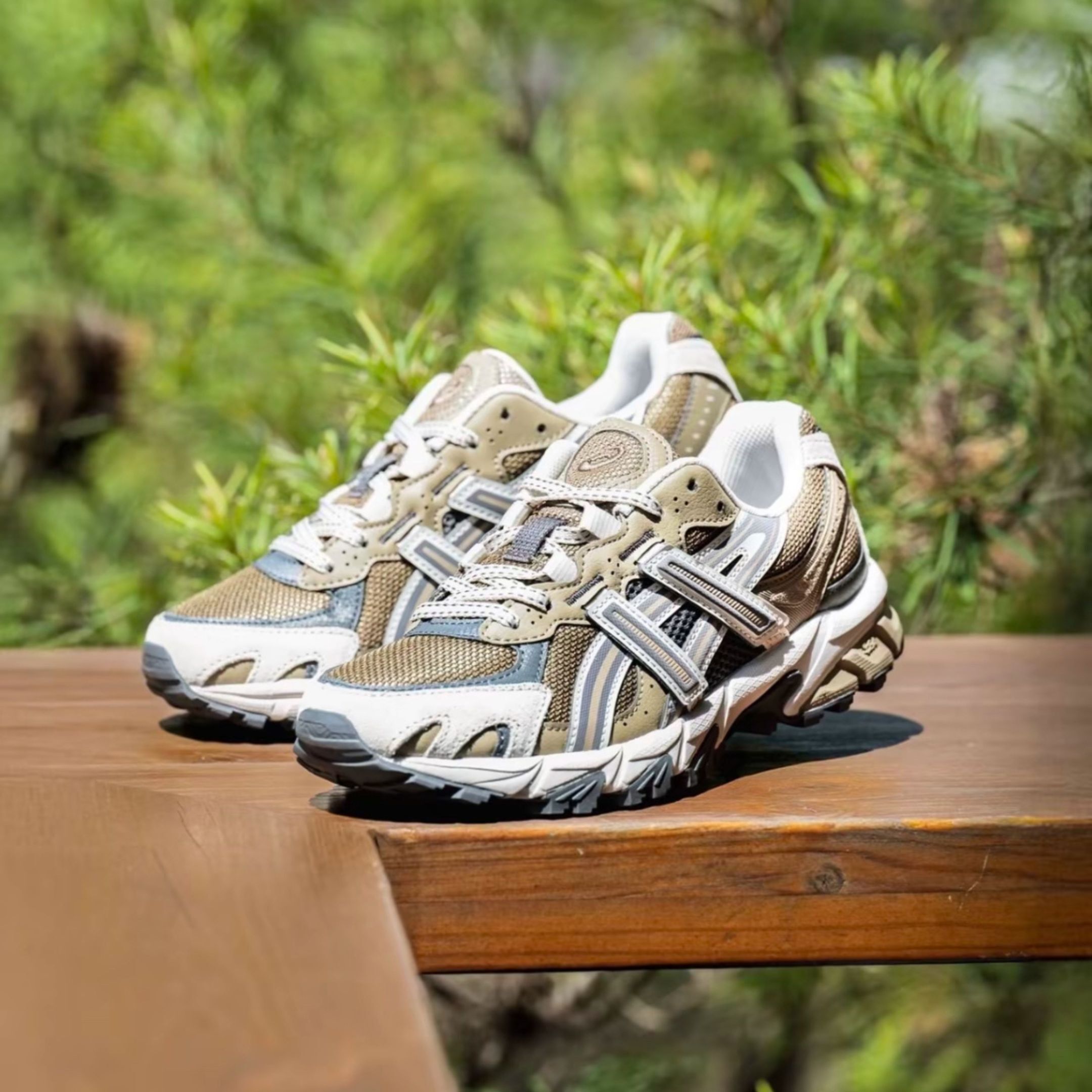 NICEDAY 代購 ASICS GEL-SONOMA TR62 棕色 奶茶 卡其 機能 慢跑 運動 休閒鞋 1203A734-003