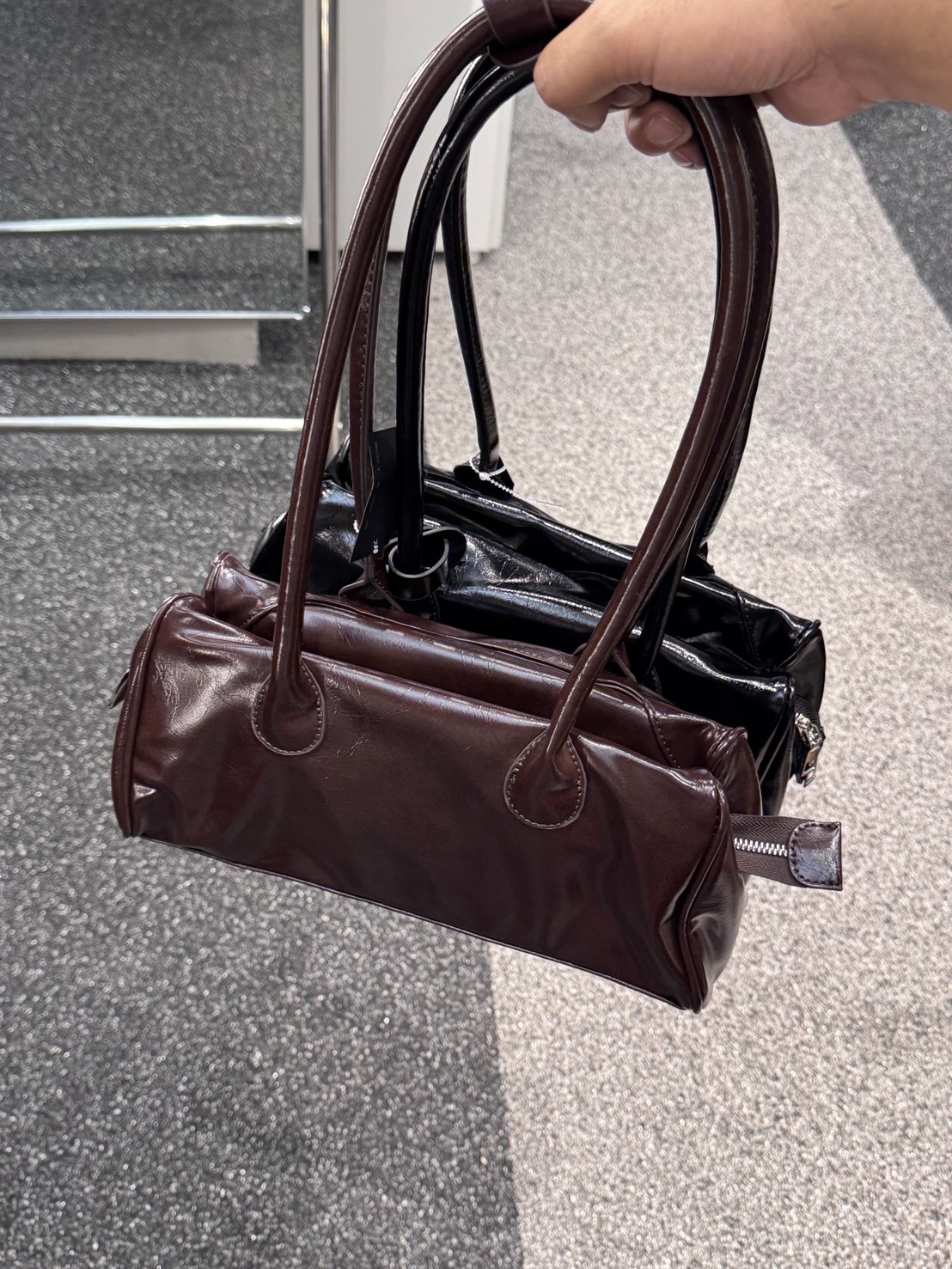 韓國連線 - 復古大U法棍包