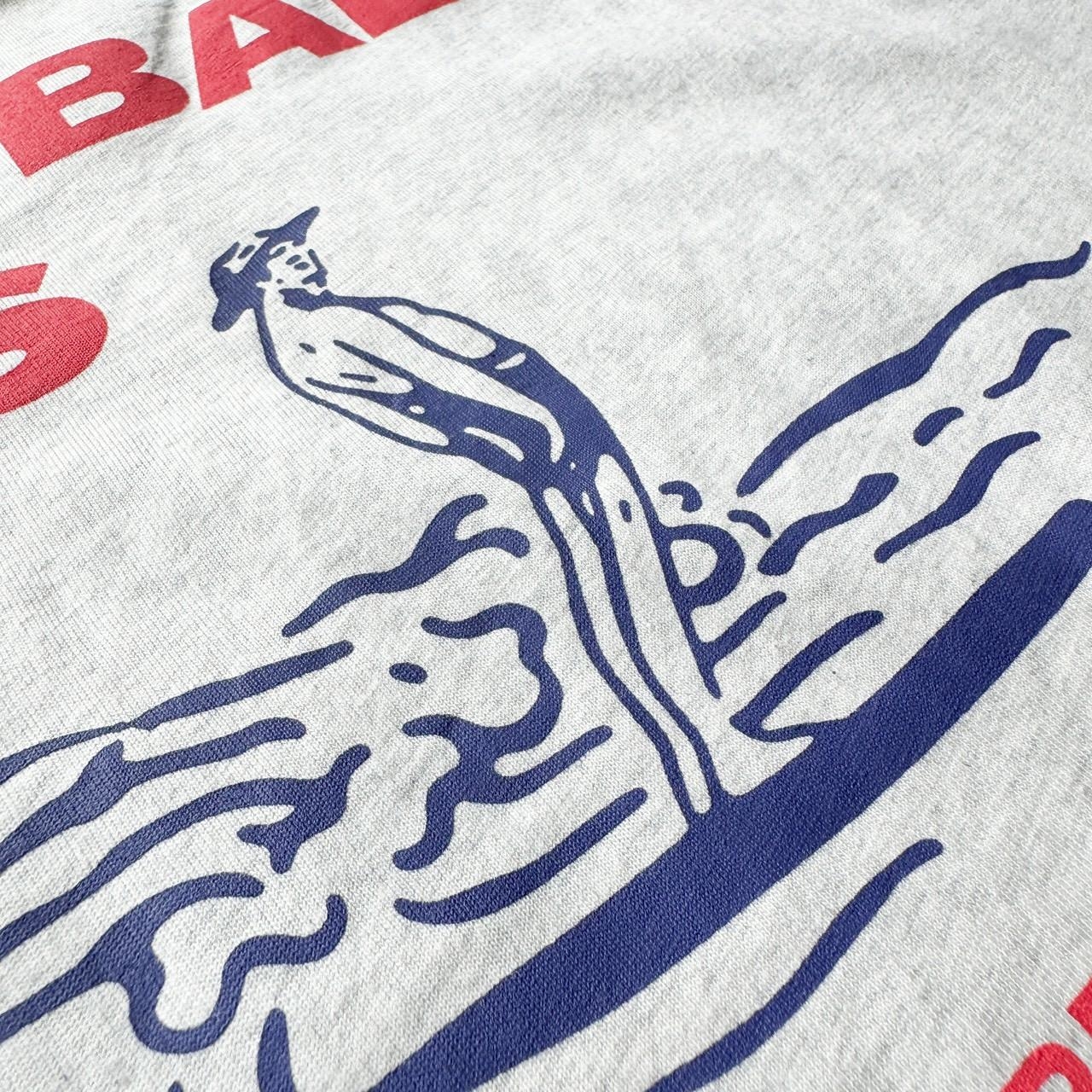 韓國短袖 NO BAD WAVES 衝浪男子印花短T 80961