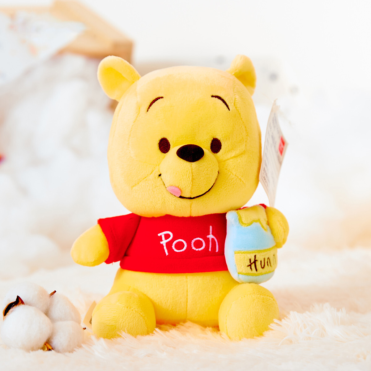 迪士尼小熊維尼 8吋毛絨公仔抱枕 | 攬枕