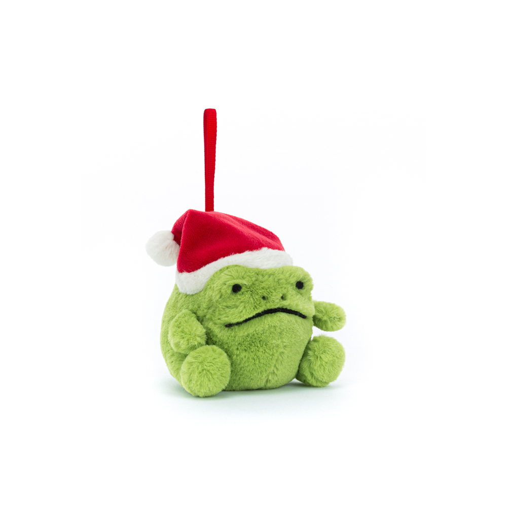 Jellycat Ricky Rain Frog Decoration 哭哭蛙聖誕掛飾