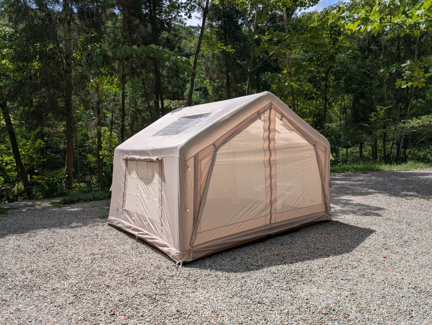 PRADO Delight 超輕量充氣小屋 (鐵灰/沙色）