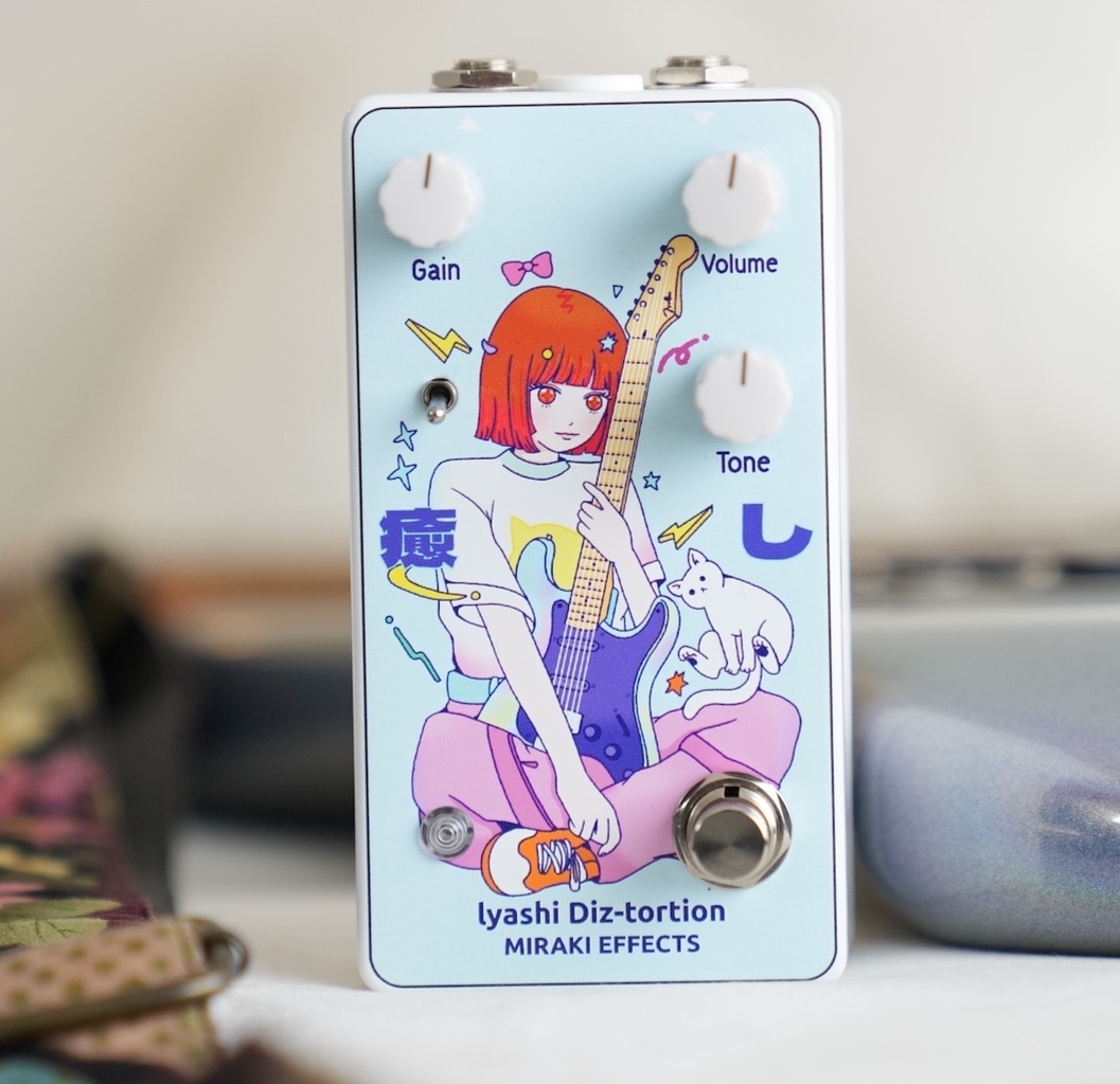 Ravenstone 日搖破音效果器 Iyashi Distortion | Miraki Effects | Dizlike Amanda 聯名款 — 三峽效果器｜YA! 玩音樂