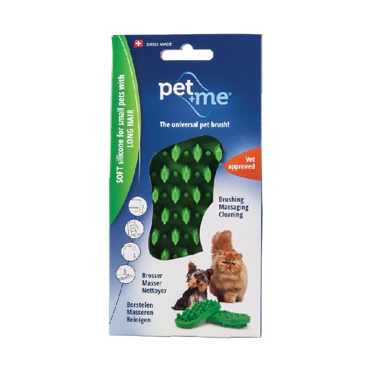 PET+ ME 4in1 按摩梳毛去皮脂 柔軟 長毛貓梳