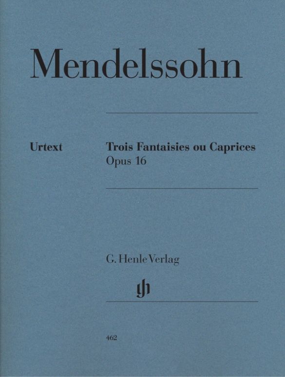 《Mendelssohn: Three Fantasies or Cappricios op. 16》