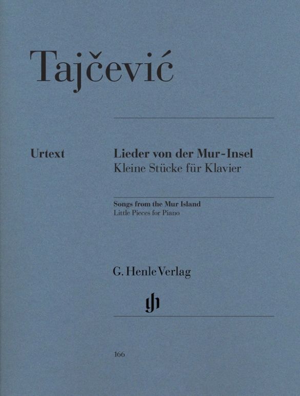《MARKO TAJCEVIC: Songs from the Mur-Island, Little Pieces for Piano》