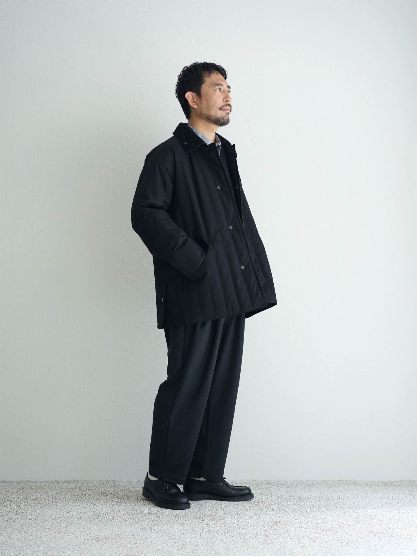 Still By Hand Quilted Half Coat CO02253