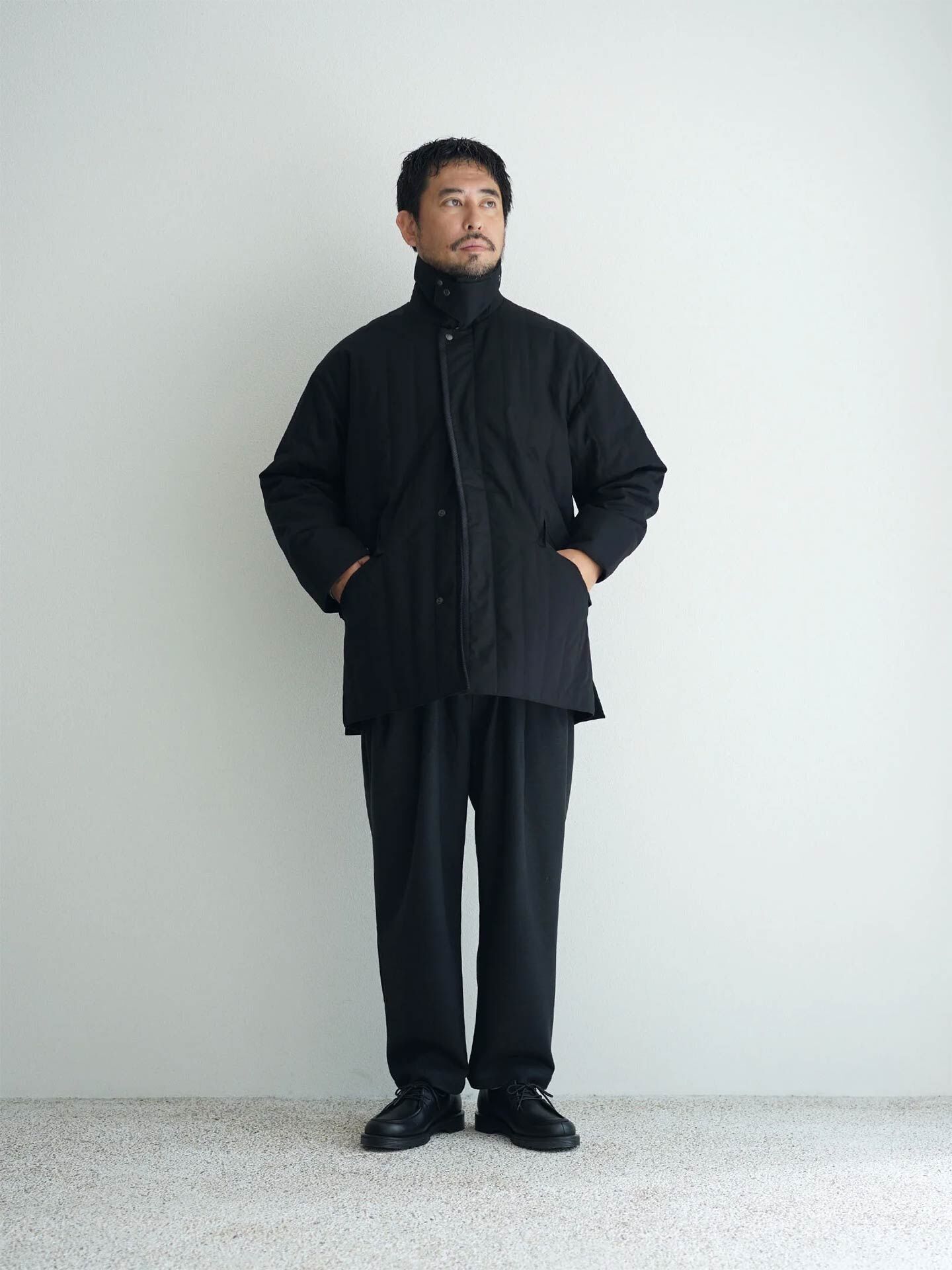 Still By Hand Quilted Half Coat CO02253