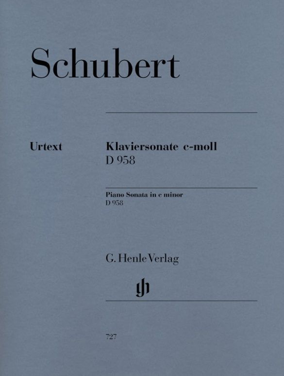 《Schubert: Piano Sonata c minor D 958》