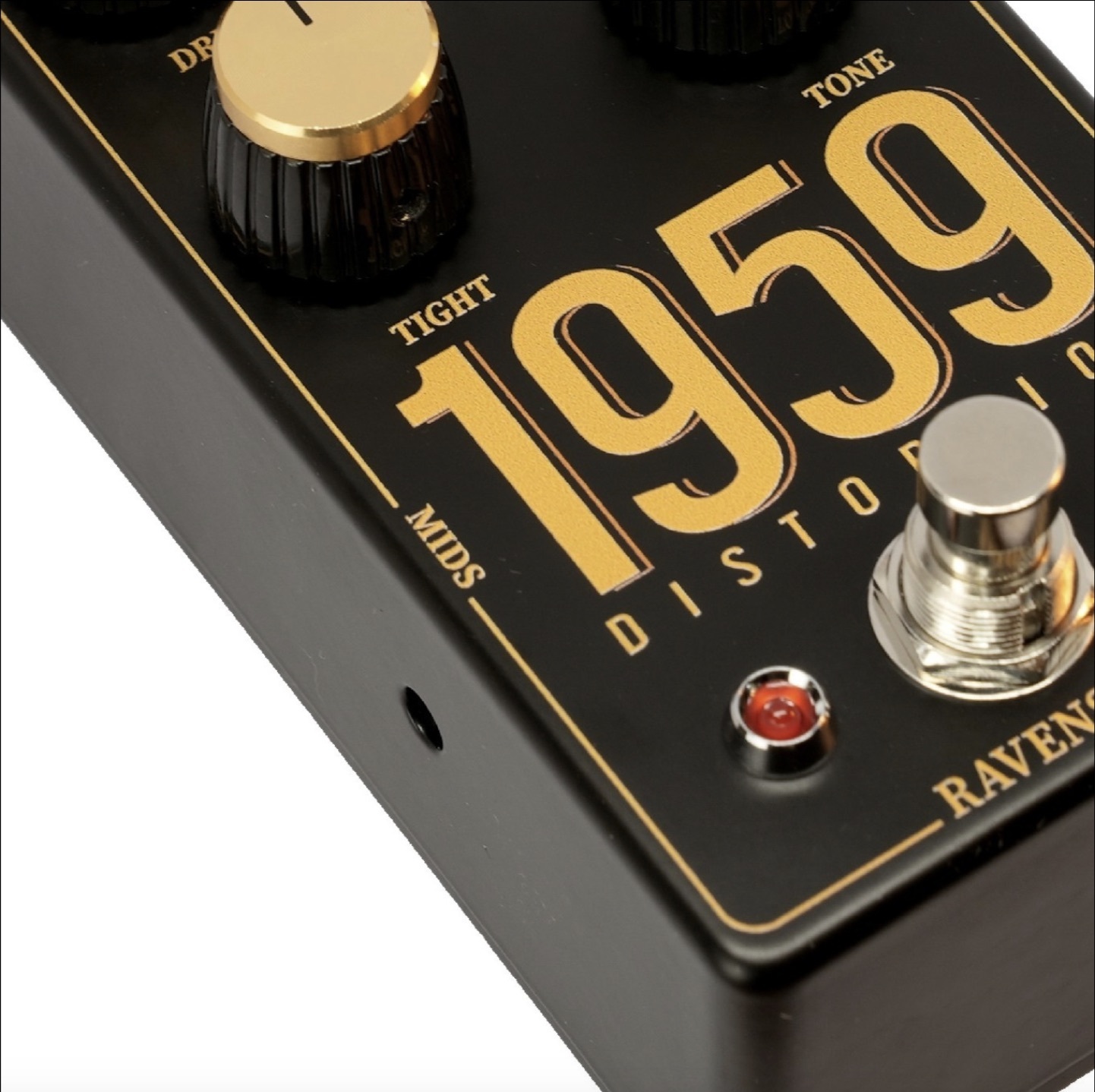Ravenstone Ravenstone 1959 Distortion 黑金 破音效果器 第 4 張圖片｜三峽效果器