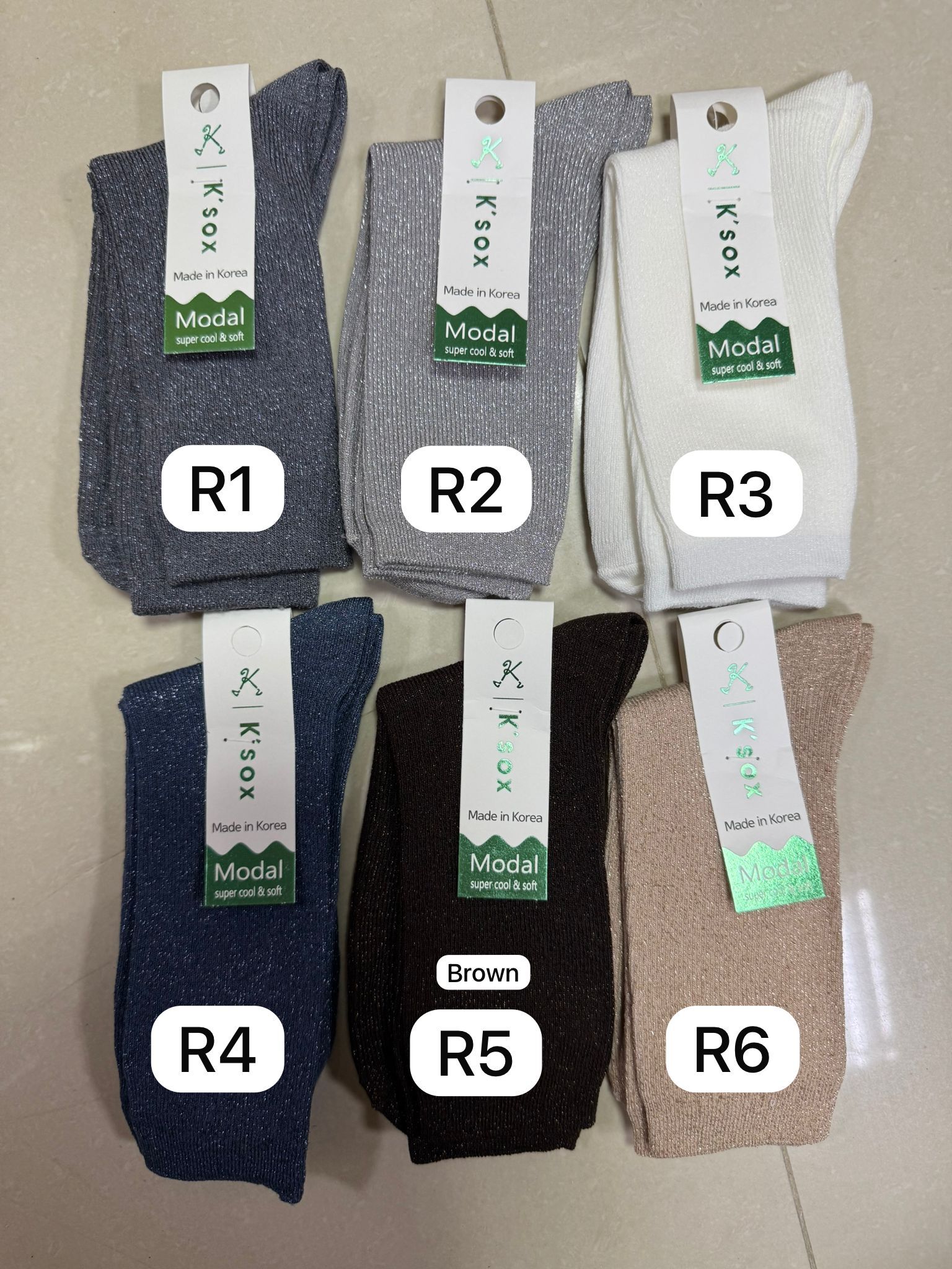 R款 韓國襪