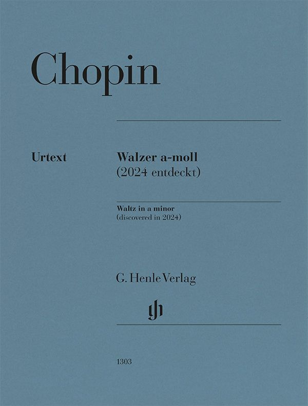 《Chopin: Waltz a minor with facsimile》