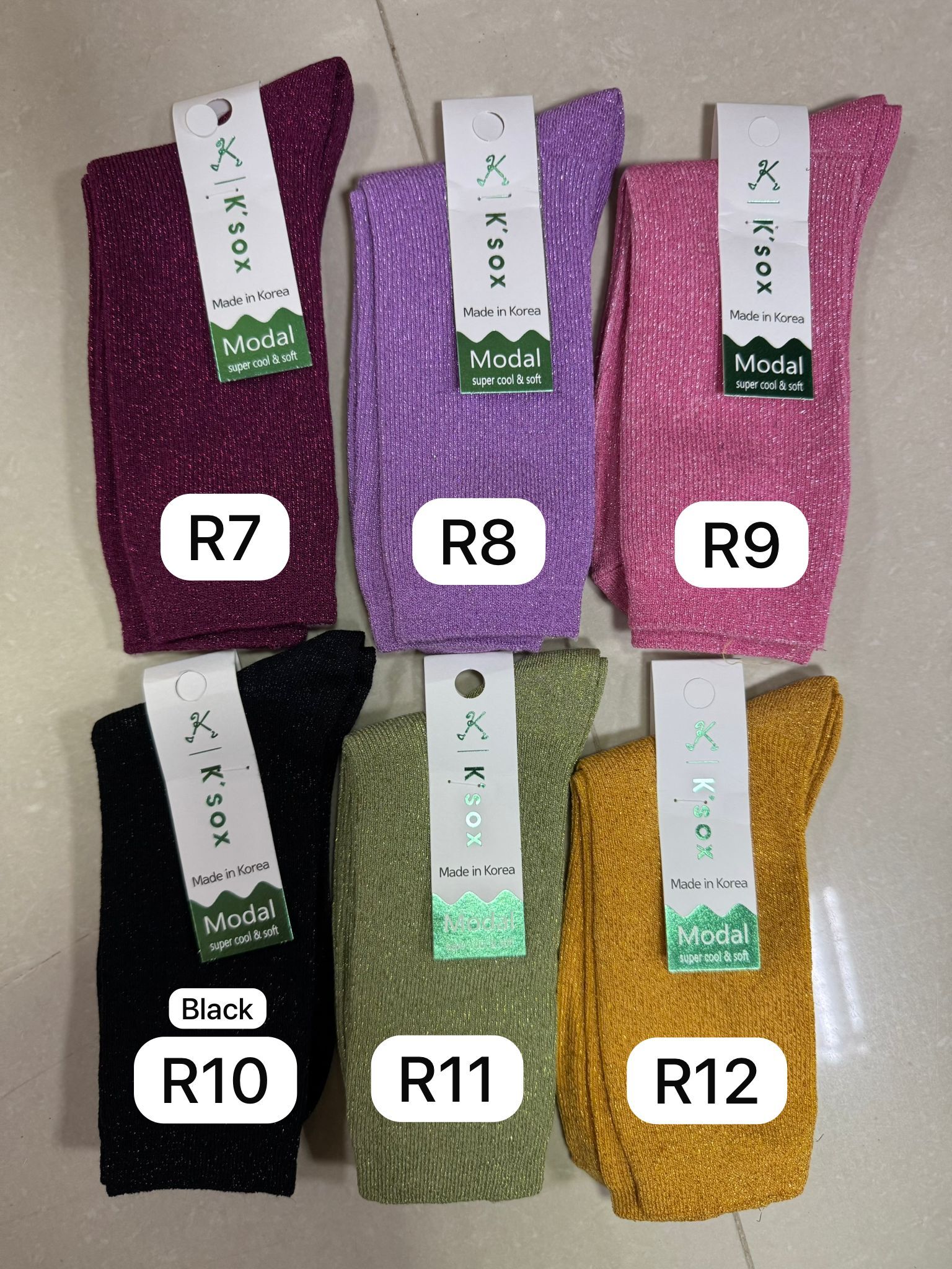 R款 韓國襪