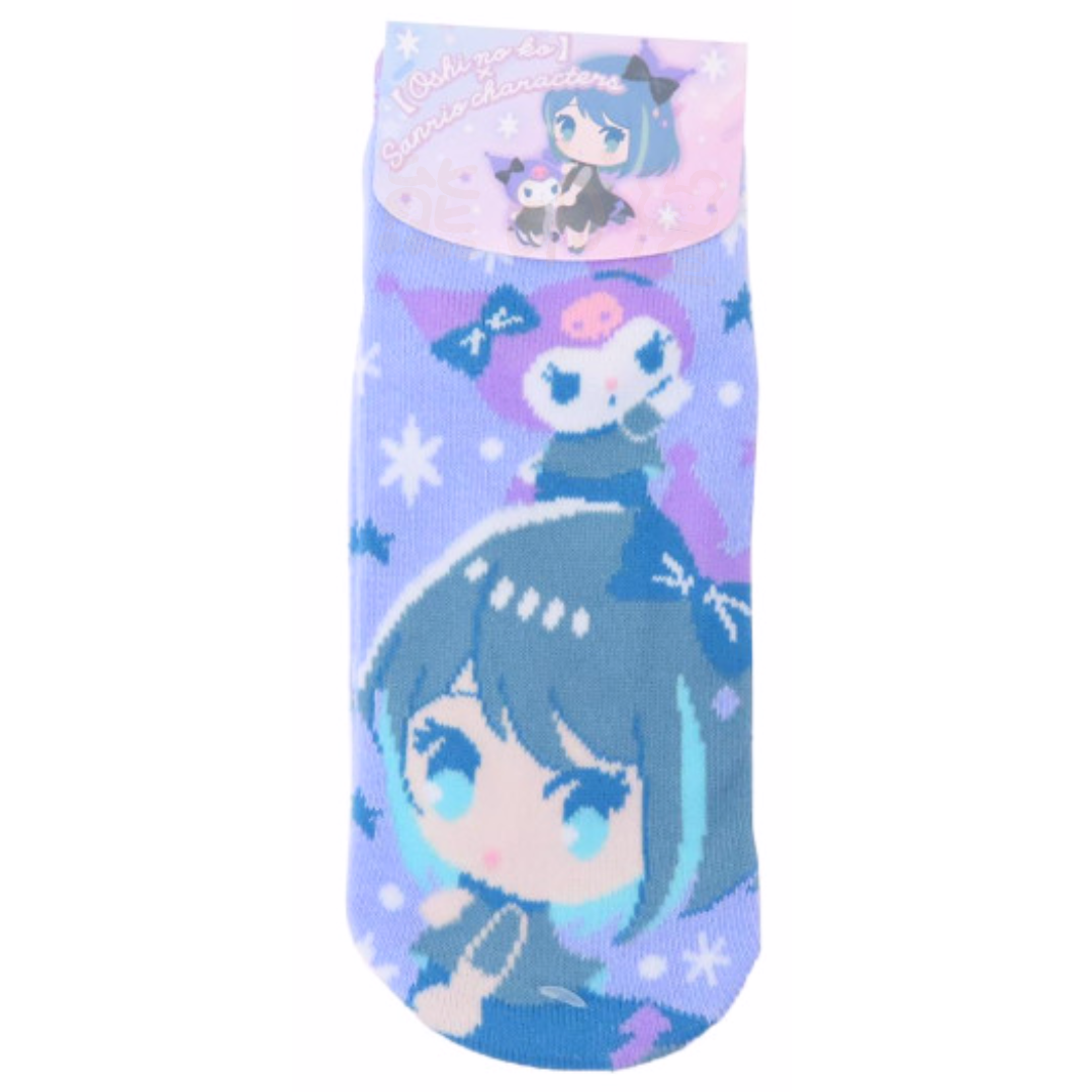 Kuromi X 黑川赤音襪子(22-24cm)