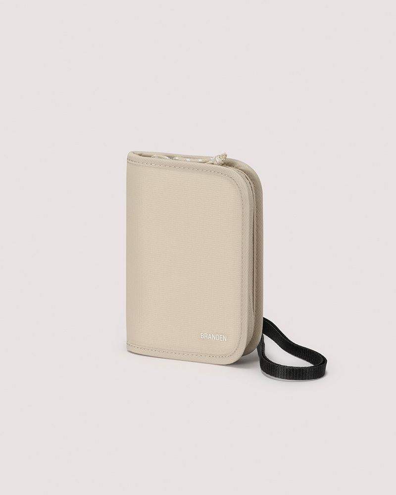 【品牌清貨SALE】 【現貨】【BRANDEN👝】旅行防盜護照銀包 Safe Cross Wallet Bag