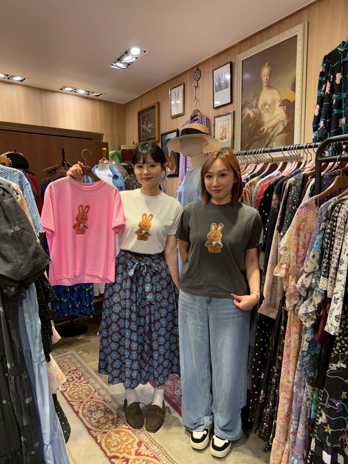 KM5038 QQ兔仔圓領Tee