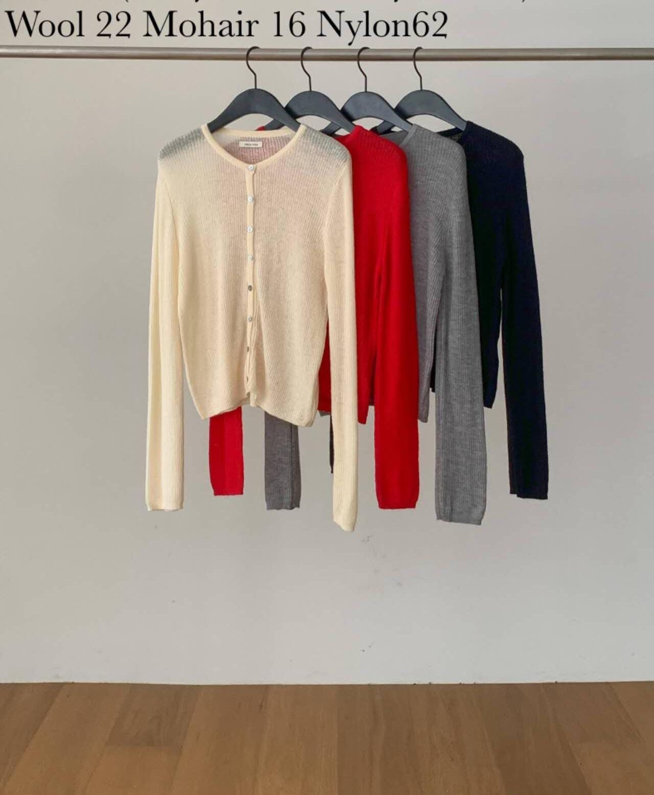 DR5005 薄羊毛排扣外套