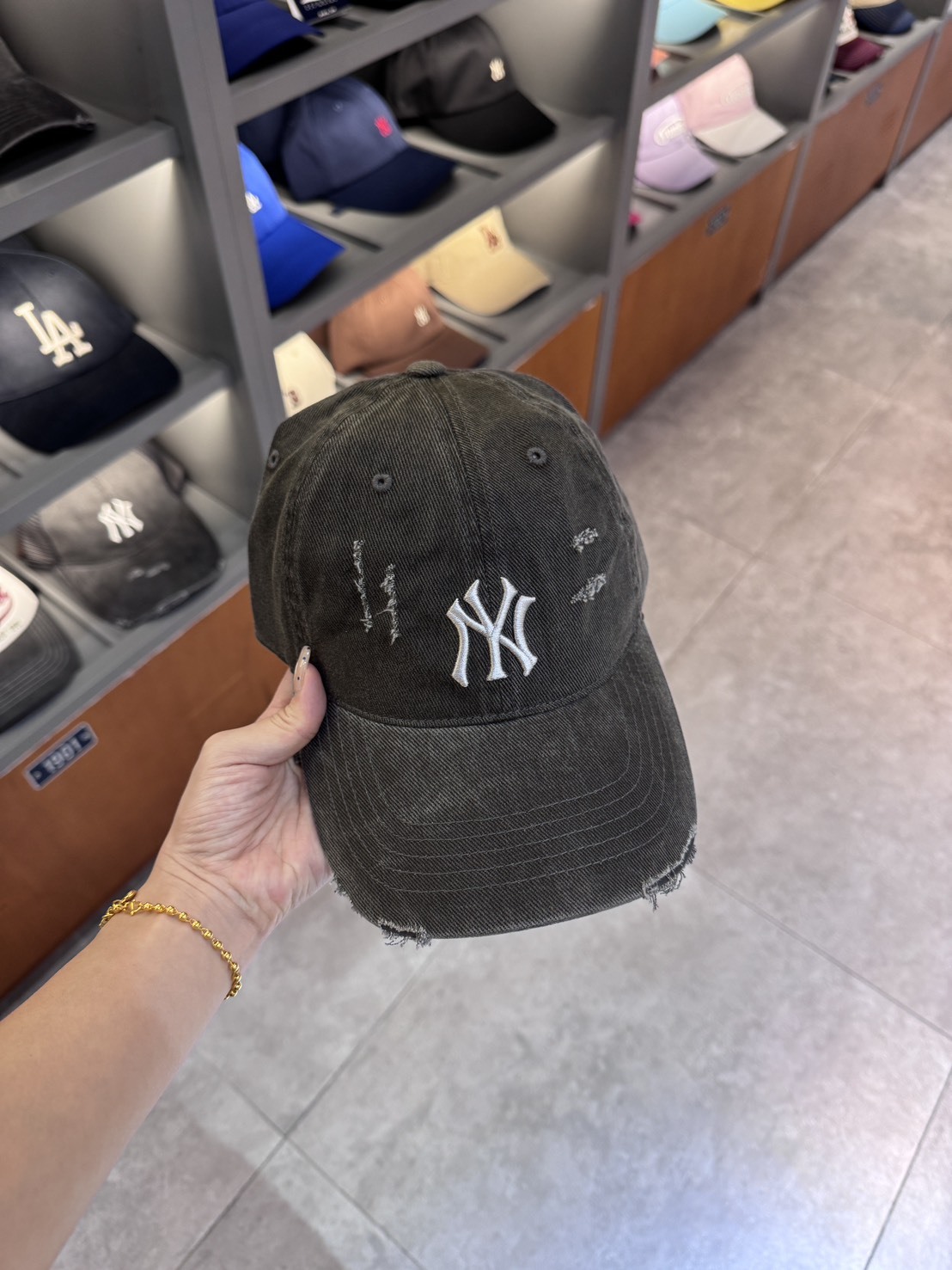 韓國連線 - MLB Karina 棒球帽 老帽