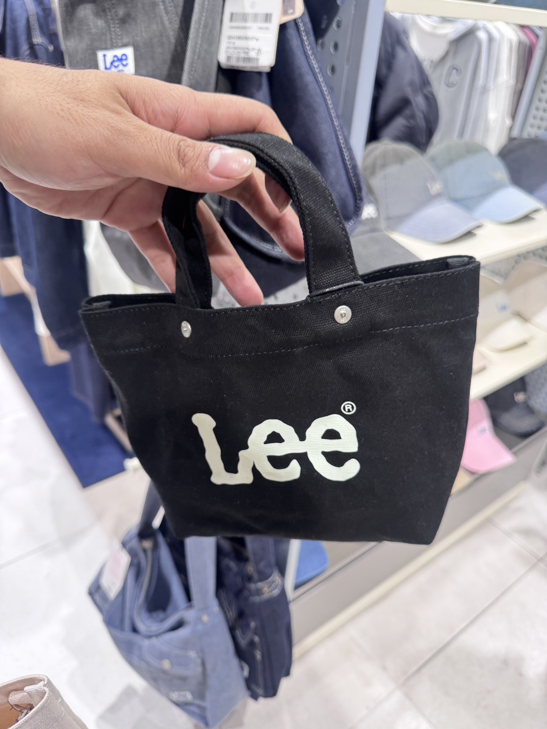 韓國連線 - 韓國限定LEE 帆布小廢包 共四色