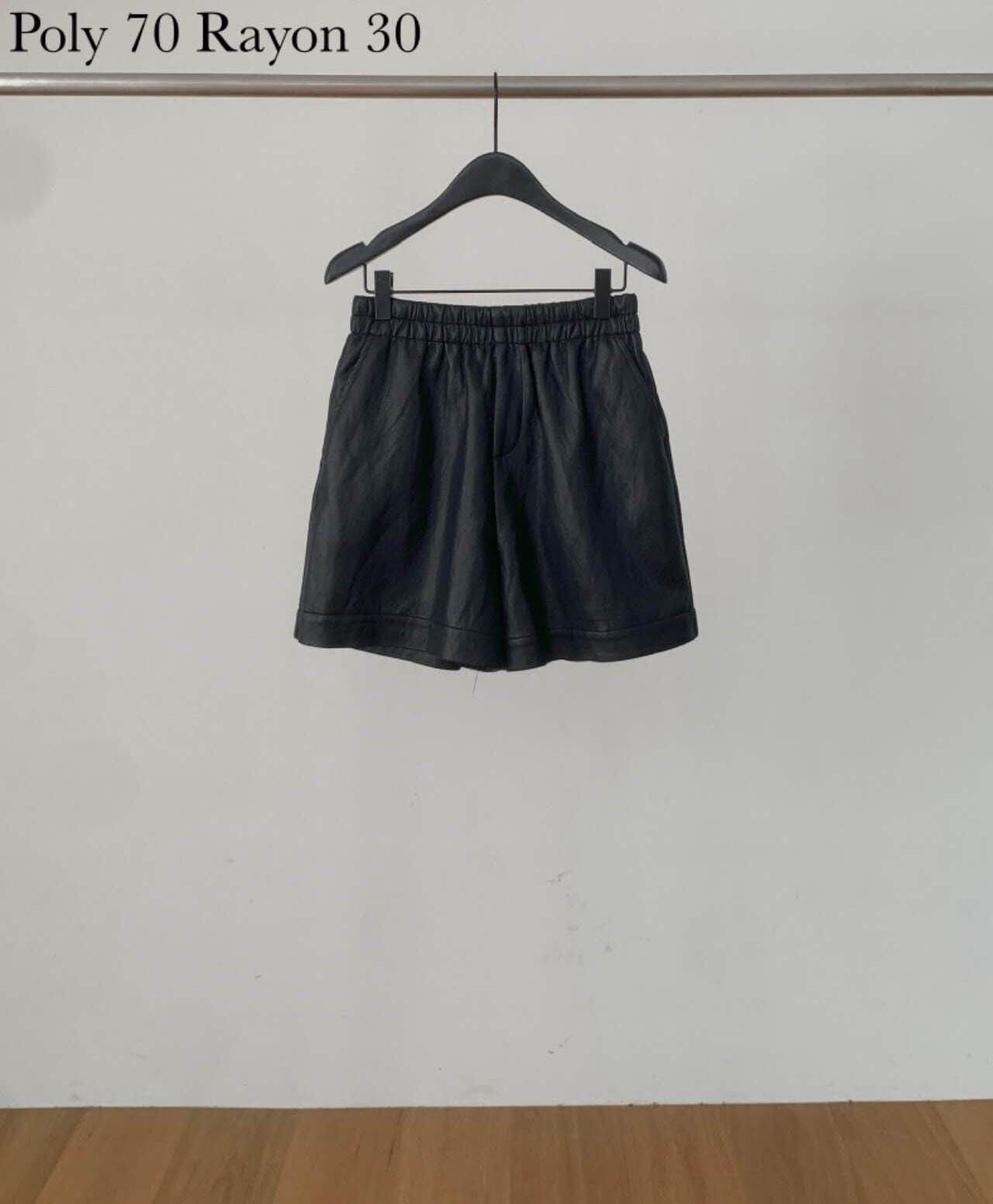 DR5008 全橡筋光澤感短褲