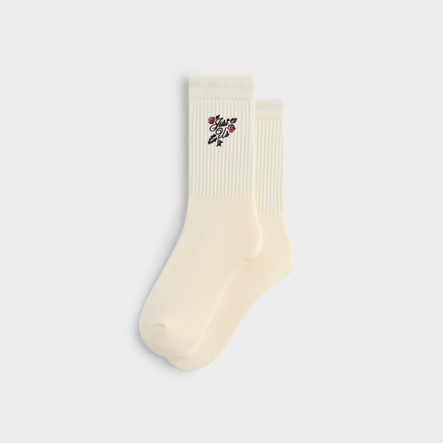 2025AW KITH Embroidered Rose Crew Socks 玫瑰 長襪 襪子 現貨 KHM220152