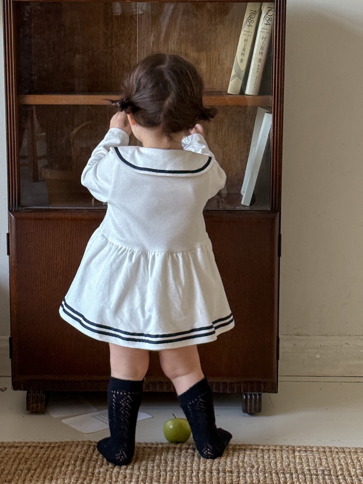 小熊海軍風洋裝
