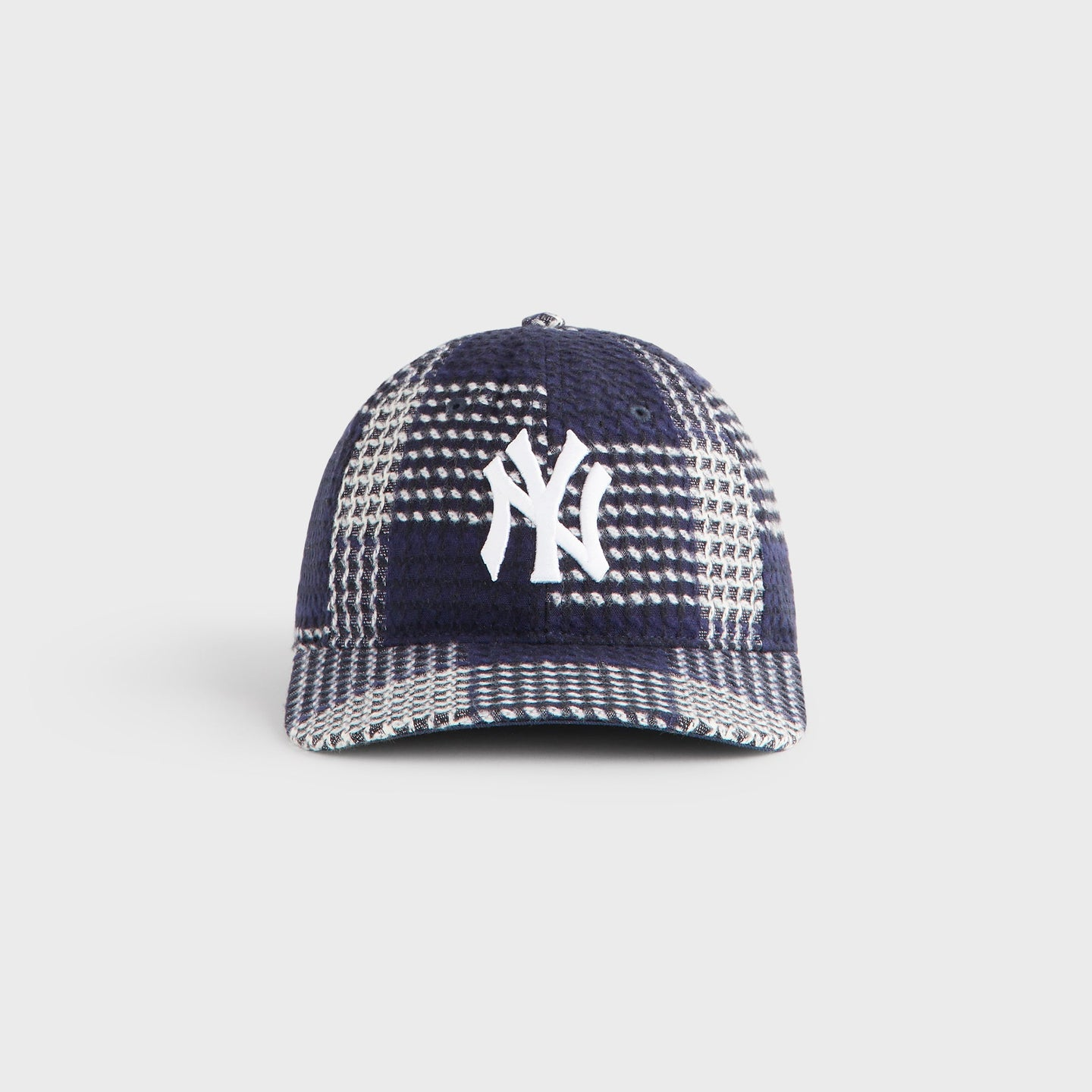 2025AW KITH & '47 for the New York Yankees Textured Plaid Franchise LS Cap 刺子 編織 紐約 洋基 棒球帽 帽子 限定款 現貨 KHM051099