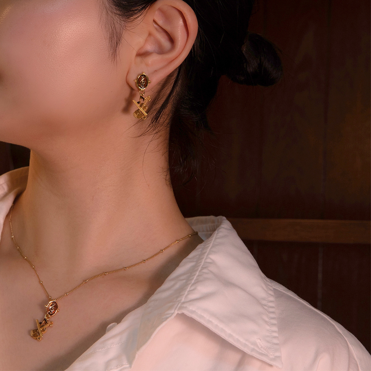 小提琴&音符耳環/戒指/頸鏈