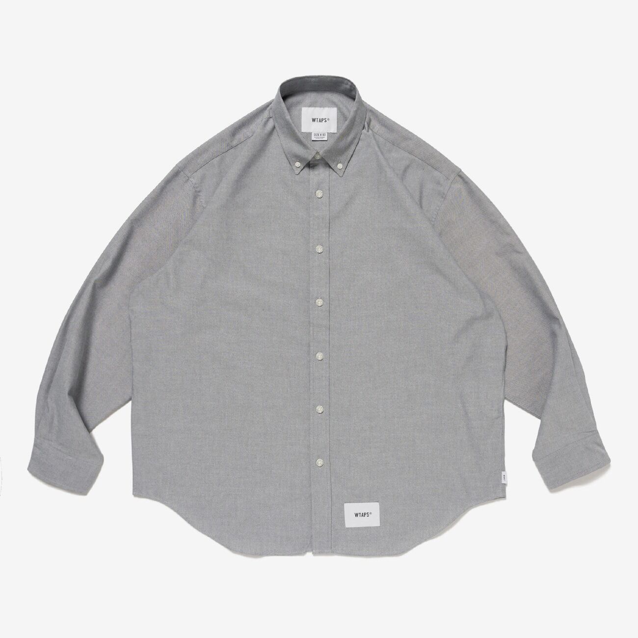 『代購商品』2025AW WTAPS BD 03 / LS / CTPL. OXFORD. COOLMAX®. OF 襯衫 252CWDT-SHM02