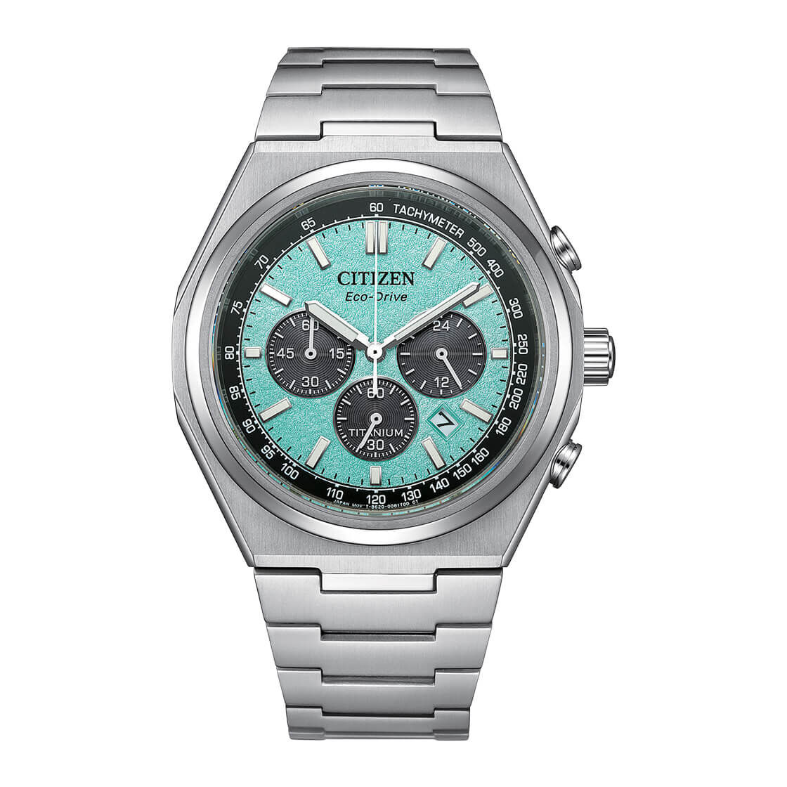 CITIZEN Zenshin Chronograph Super Titanium Eco-Drive CA4610-85M 鈦金屬