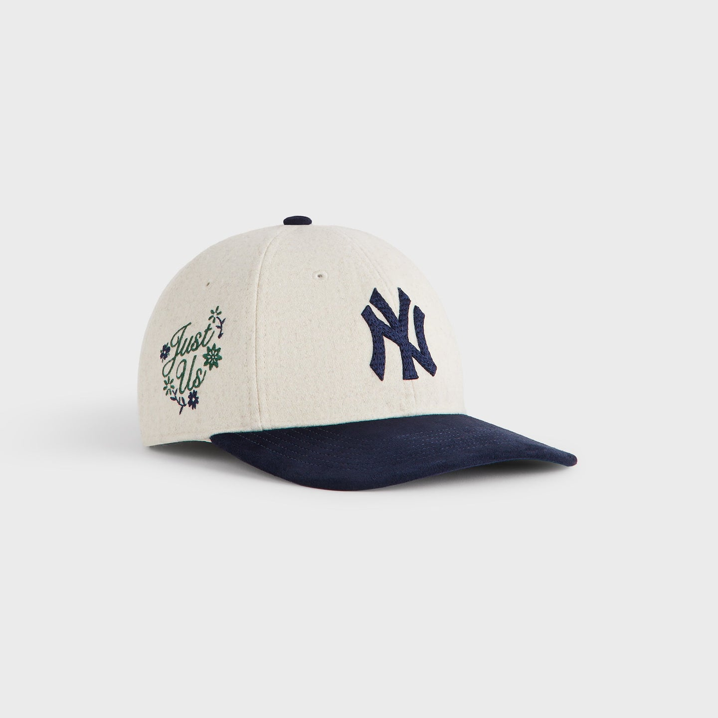 2025AW KITH & New Era for the New York Yankees Two-Tone Heavy Twill Franchise LS Cap 雙色 刺繡 花卉 紐約 洋基 棒球帽 帽子 限定款 現貨 KHM051101