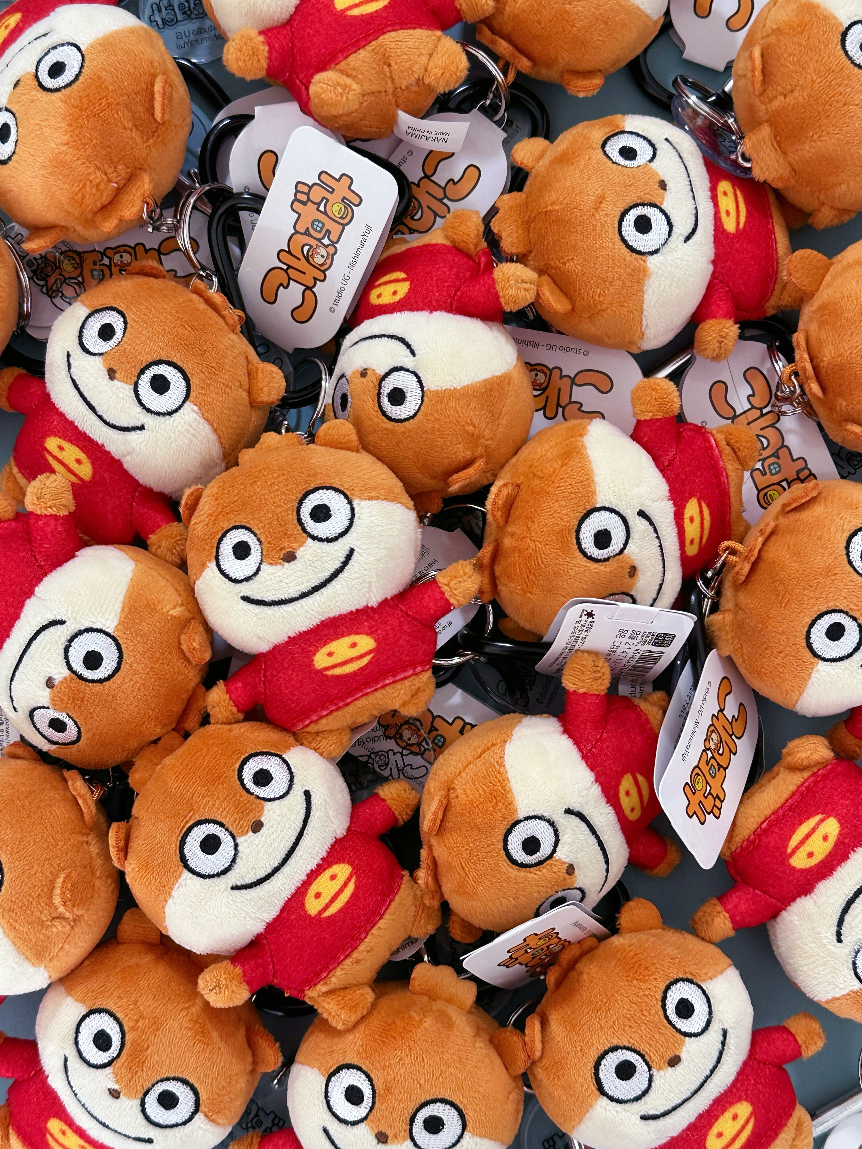 小鼠登山扣玩偶吊飾