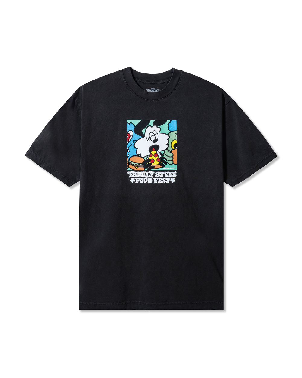 Verdy Family Style VICK BOX LOGO T-SHIRT - Black 黑色 短T