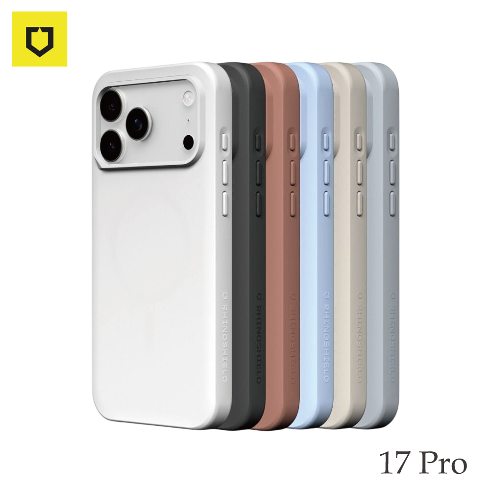 RHINOSHIELD 犀牛盾｜iPhone 17 Pro SolidX MagSafe兼容 強化吸震緩衝防摔磁吸手機殼