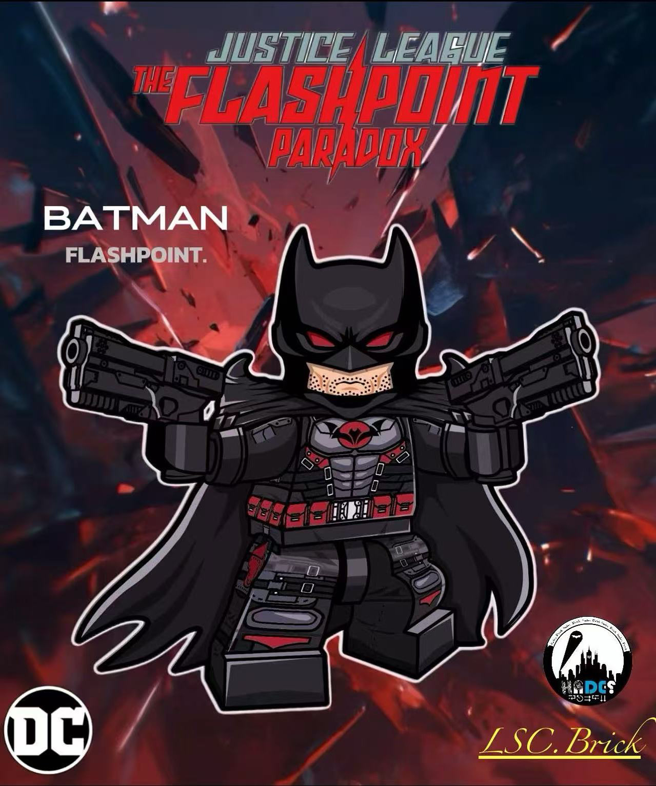 [Hades][Preorder] ARKHAM KNIGHT BATMAN FLASHPOINT VER. [PADprinted]