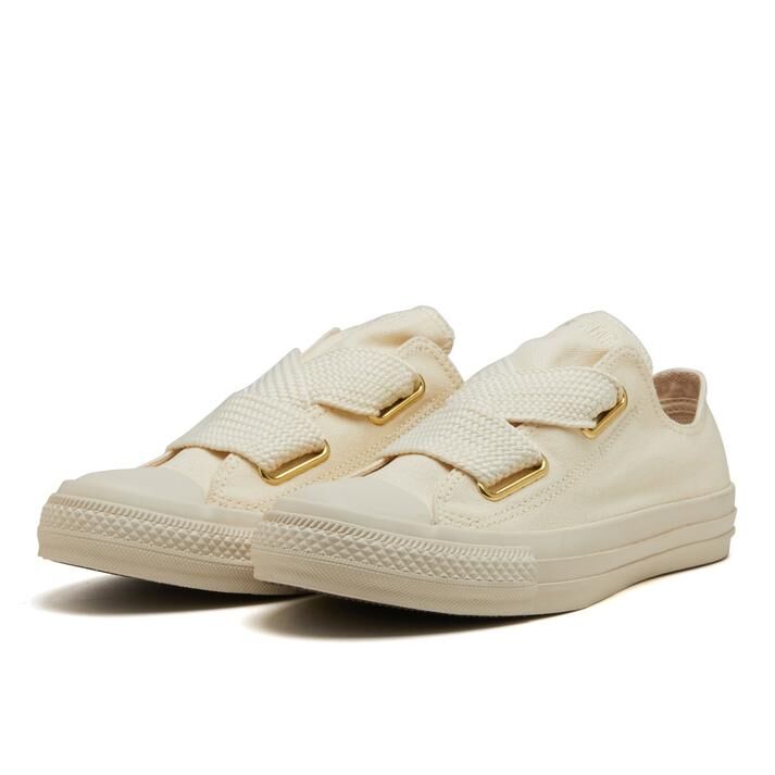 Converse AS Ribbonlace Slip OX 日本限定 奶油 米色 懶人 帆布鞋 31316012