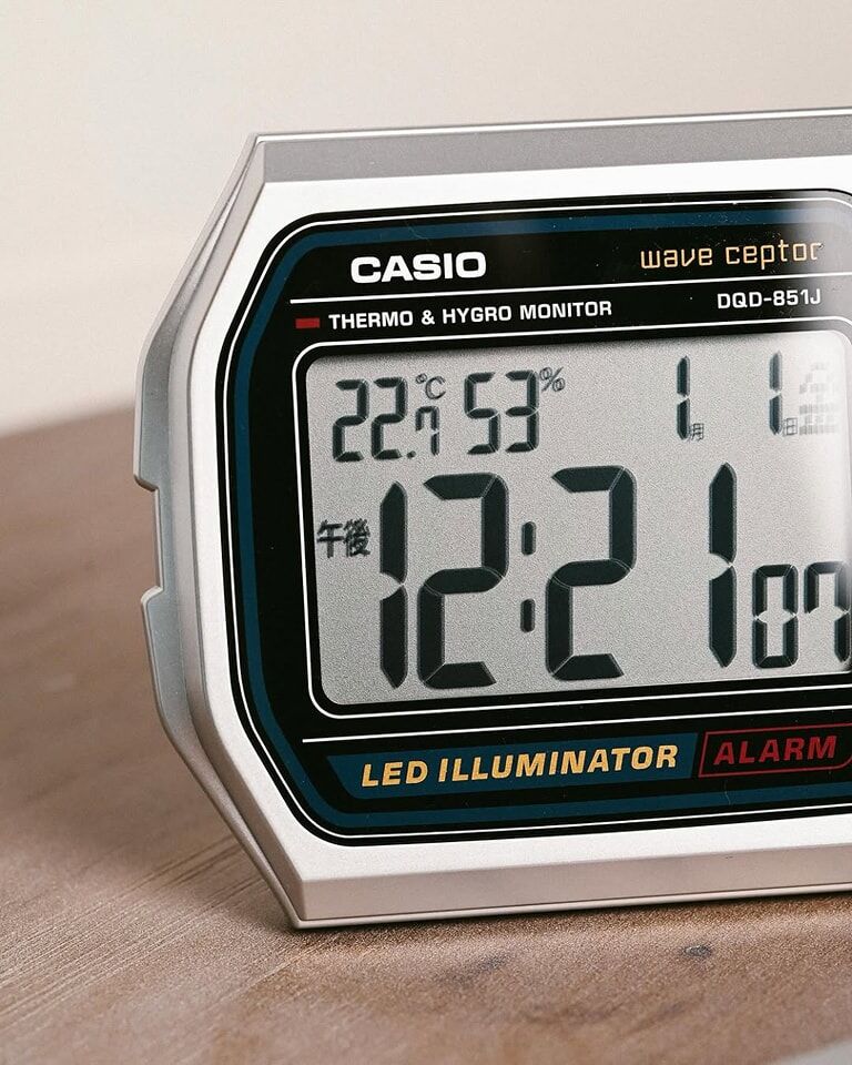 CASIO Clock Table Clock