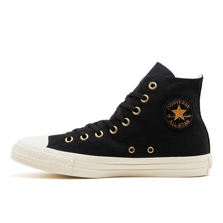 Converse AS Goldlogopatch HI 日本限定 黑色 金標 男女 高筒 帆布鞋 31315772