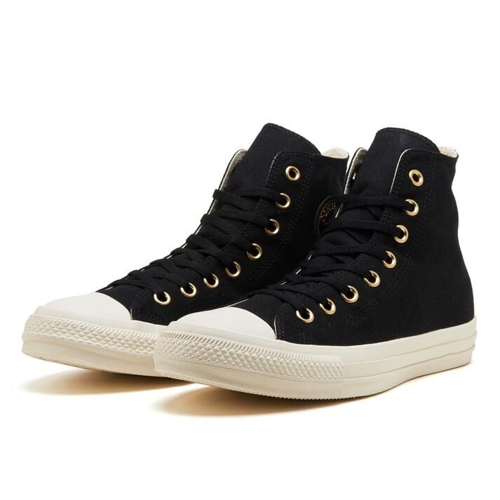 Converse AS Goldlogopatch HI 日本限定 黑色 金標 男女 高筒 帆布鞋 31315772