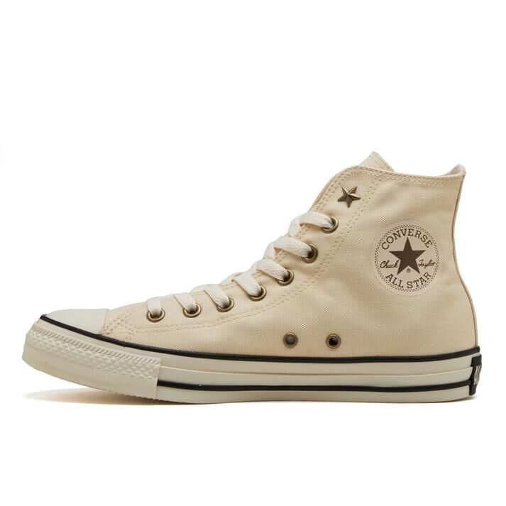 Converse AS Starzip HI 日本限定 奶油白 星星 拉鍊 男女 高筒 帆布鞋 31316031