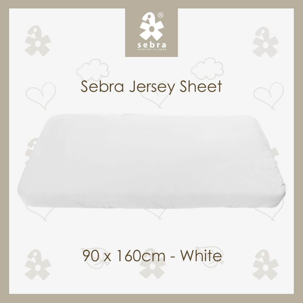 Sebra Jersey Sheet - 90x160cm